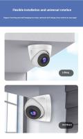 Cámara de seguridad IP inalámbrica WiFi 1080P para el hogar, visión nocturna, montaje en techo, audio bidireccional, domo CCTV - details 0