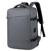 Mochila OL de negocios de alta gama. Bolso para computadora para hombres de alta calidad que se puede expandir para que hombres y mujeres viajen y viajen con gran capacidad. - details 4