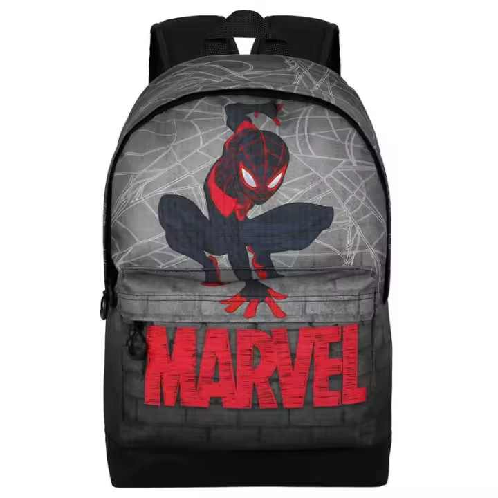 Mochila Spin Spiderman Marvel 44cm adaptable. Mochila ergonómica con amplio espacio. Diseño resistente y versátil para llevar tus pertenencias con estilo. - 1