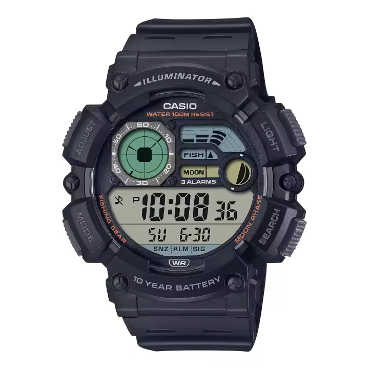 Reloj CASIO Hombre Collection WS-1500H-1AVEF - Digital resistente al agua - 1