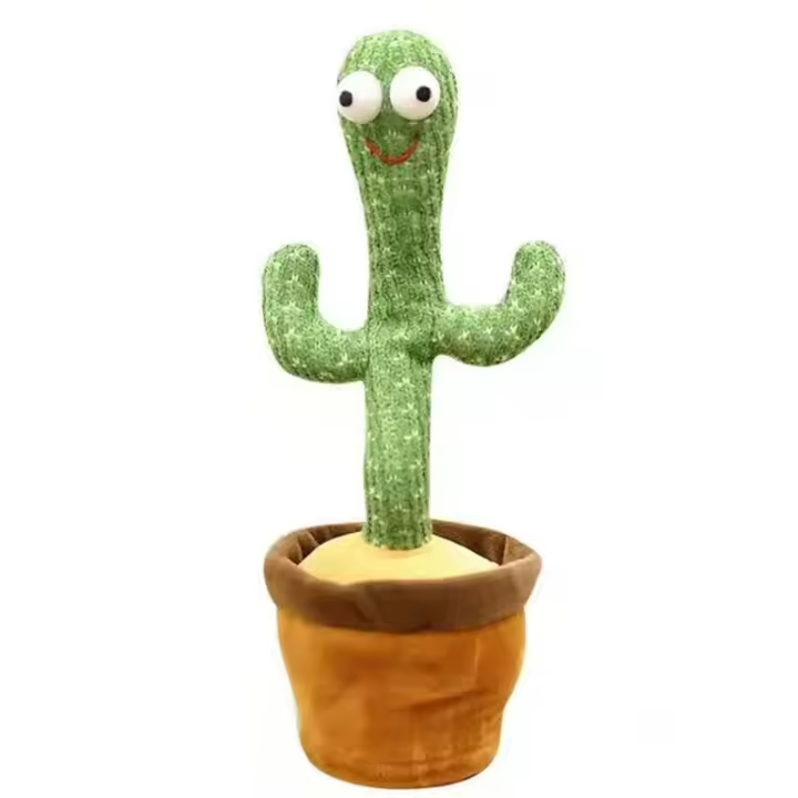 SANDALFON Peluche Cactus Bailarín 120 Canciones USB - 1