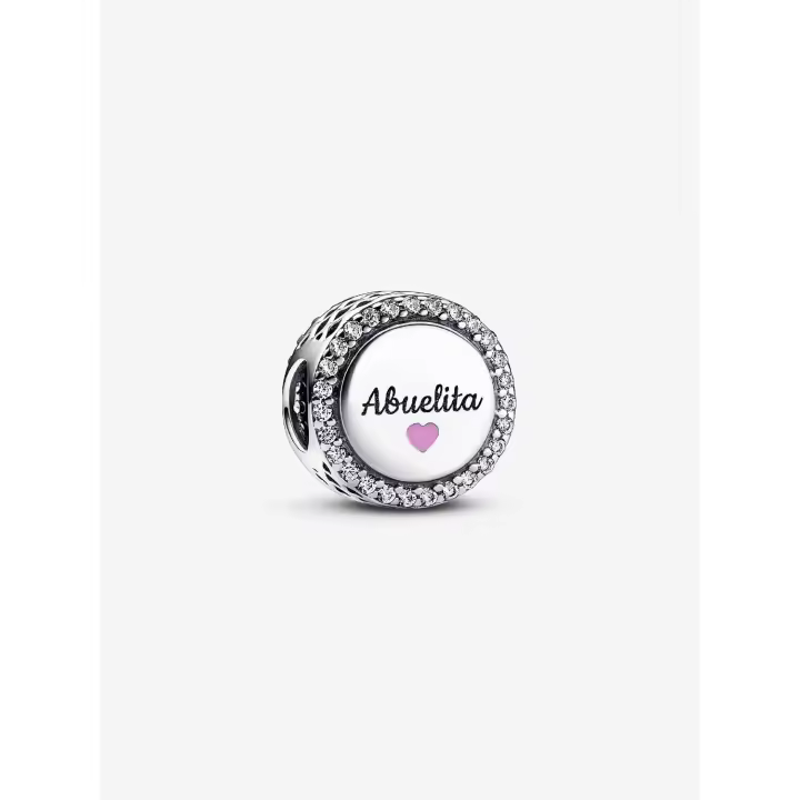 Pandora - Charm agarrable "Amor Abuelita" - Plata de Ley - 1