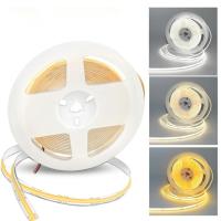 Tira De Luz LED COB Alta Densidad Flexible Para Decoración De Habitaciones Y Backlight 3000-6000K Dimmable DC 24V - details 6