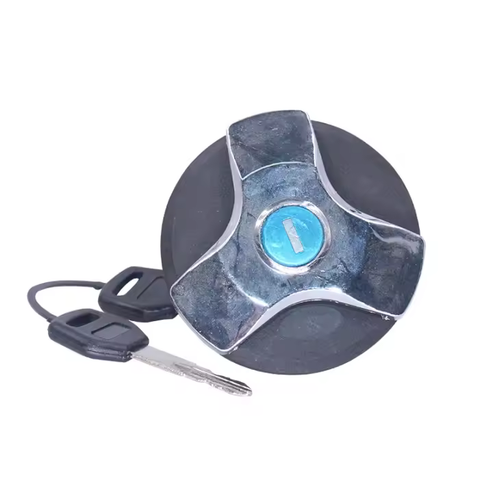 Cubierta De Tanque De Combustible Estilo Coche Para Renault R4 Piezas Exteriores De Automóviles Tapa De Gas Con Llave De Bloqueo - 1