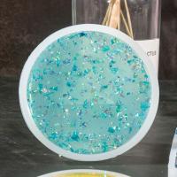 Molde De Silicona Para Artesanía Y Joyería Forma Redonda Transparente Para Resina Epoxy Herramienta De Cuentas De Agate DIY - details 8