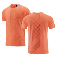 Camiseta De Correr Para Hombre Quick Dry Fitness Deporte Top Camiseta De Entrenamiento En El Gimnasio Transpirable Casual Sportswear Polyester - details 13