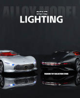 Modelo De Coche De Acción AMG Vision GT 1:24 Con Sonido Y Luz Regalo Para Niños Decoración De Juguetes Vehículos Diecast Metal - details 3