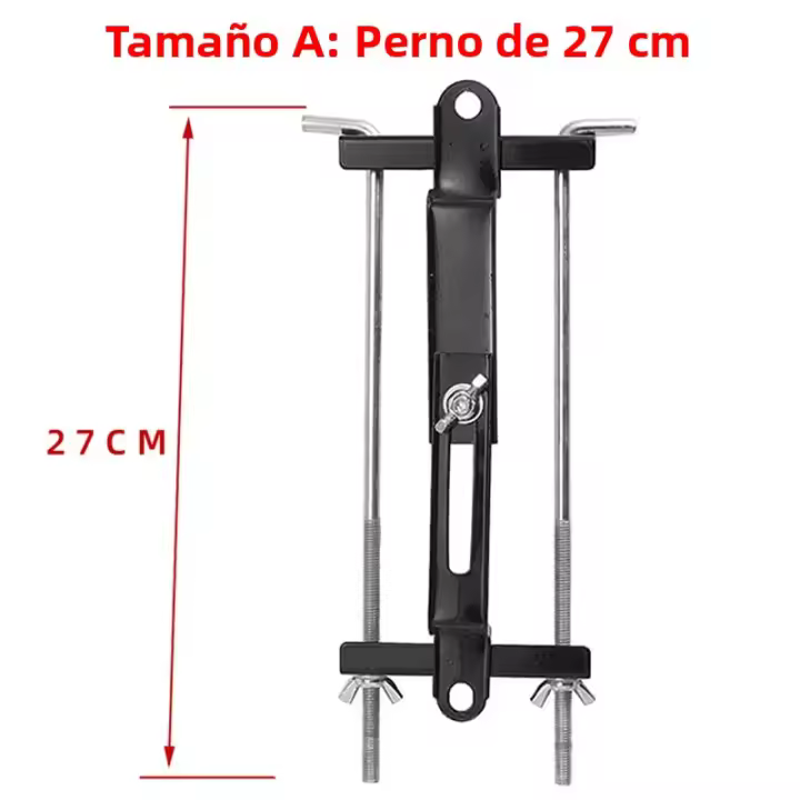 Soporte De Batería Para Coche Universal Montaje En Ranura Accesorio De Almacenamiento Para Batería De SUV Y Automóviles - 1