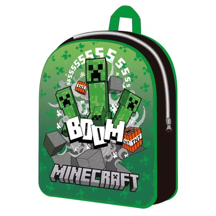 Mochila Minecraft 30x26x10cm. - 1