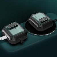 Nueva Funda Para AirPods 4 Generación TPU Militar Antigolpes Protectora Con Cierre Seguro Funda Rígida PC Para AirPods 4 - details 11