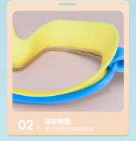 Gafas de Nación de silicona para niños, Montura Grande, HD, UV, Gran angular, antivaho, ajustables, suministros de Nación - details 18