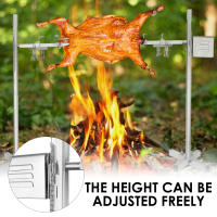 Grill BBQ Eléctrico Asador Rotisserie Acero Inoxidable SP-S40 Accesorios De Barbacoa Para Cerdo Cordero Pollo Y Oveja Uso Al Aire Libre - details 17