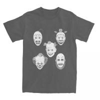 Camiseta De Payaso De Halloween Para Hombres Y Mujeres Camiseta De Horror Para Película De Comedia Tragica T-Shirt Regalo Ideal Ropa - details 4