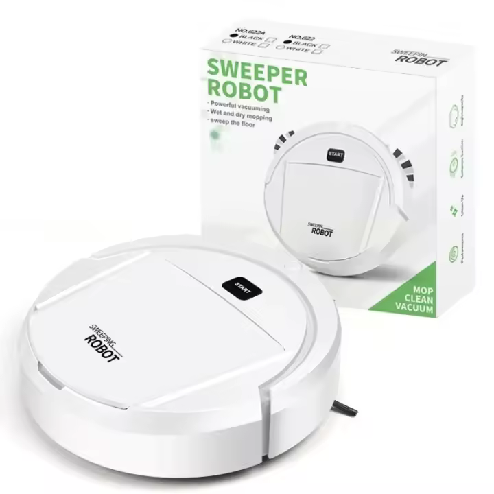 Nueva Máquina De Limpieza Automática 2024 Robot Aspirador Inteligente Carga Automática Para El Hogar Electrónica Doméstica - 1