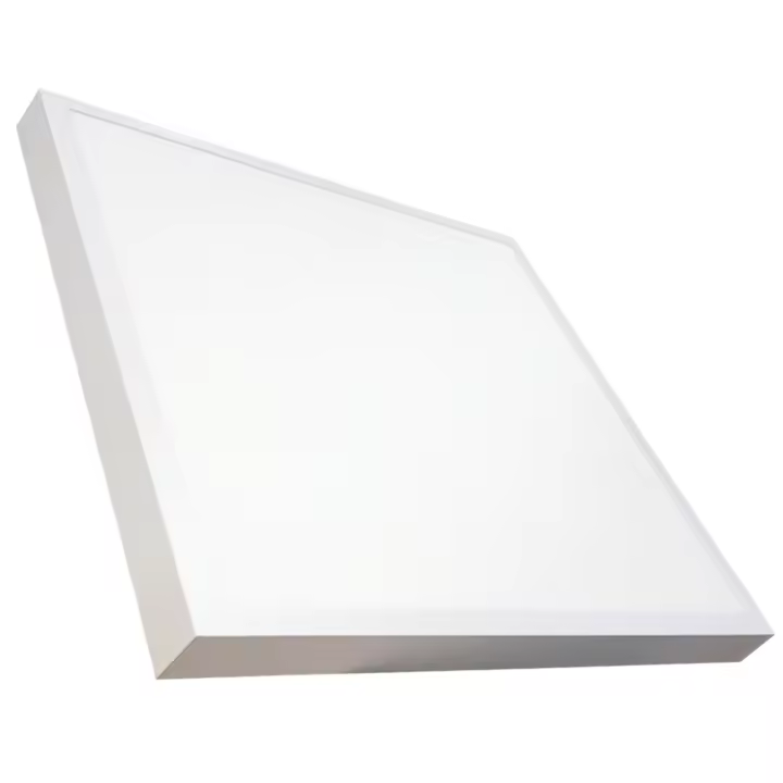 LED ATOMANT Plafón LED Cuadrado Panel Superficie 60x60cm, 48W, CCT (Selector de Color Blanco Cálido, Neutro y Frío), 5500 lúmenes, Driver incluido, Alta eficiencia, Bajo consumo, Fácil instalación, Luz uniforme y potente, Diseño elegante y duradero, Ideal - 1