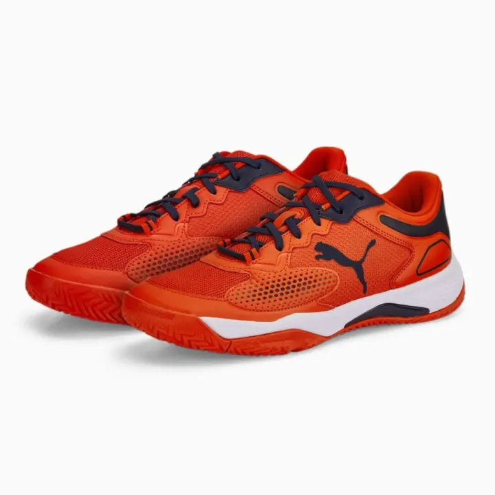 Zapatillas Puma Solarcourt Rct Rojo Blanco 106948-01 - 1