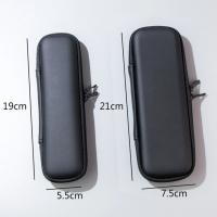 Estuche De Maquillaje Slim Organizador De Cosméticos Negro Portátil Para Viaje Caja De Almacenamiento De Belleza Con Cierre De Cremallera - details 4