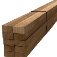 MADERTERRANEO Pack 20 lamas de rastrel madera natural tropical  de iroko 30x50x1550 mm - details 0
