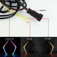 Luces De Señal De Acceso LED Para Polaris RZR XP 1000 Turbo 2018-2021 UTV ATV Luces De Color RGB Material ABS - details 19