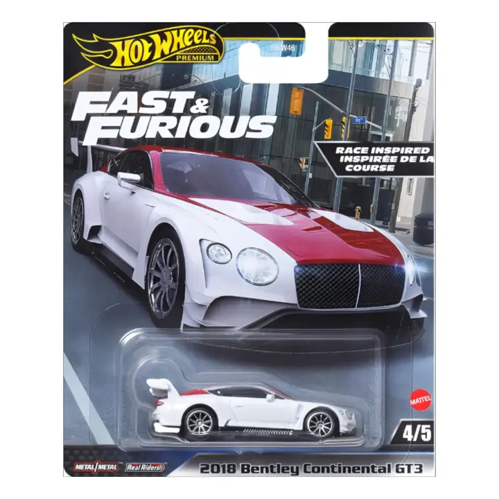Hot Wheels Premium Fast & Furious 2018 Bentley Continental GT3 - 1