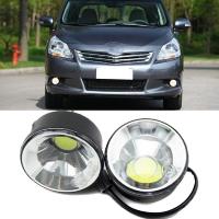 2PCS Luz De Niebla Frontal Alta Potencia COB Para Motocicleta Luz De Día Brillante Faro Delantero Automóvil Venta Por Lote - details 1