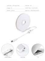 Tira De Luces LED COB Con Sensor Táctil USB 5V Dimmable En Tubo De Silicona Suave Y Neón Impermeable 320leds/m Luz Super Brillante Para Iluminación Doméstica - details 1