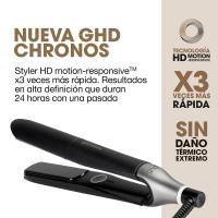 GHD chronos - plancha de pelo profesional, lisos, rizos y ondas de alta definición, 3 veces más rápida, tecnología HD motion-responsive, temperatura óptima de peinado 185ºC - details 2