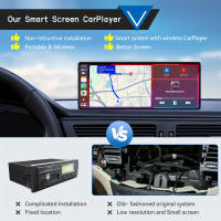 Reproductor Multimedia De Coche Universal Con Pantalla De 10.26'' WiFi Carplay Sin Cable Para Apple Y Android Resolución 1600x600 Soporte GPS Y Control Del Volante - details 4