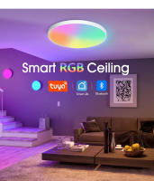 Luz De Techo LED Inteligente TUYA RGB Control Remoto Bluetooth 2.4G 30W 36W 220V Decoración Para Hogar Dormitorio Sala De Estar Cocina - details 1