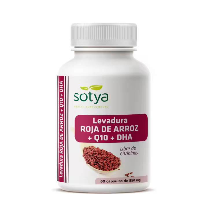 Sotya Levadura Roja De Arroz + Q10 +Dha 60Caps - 1