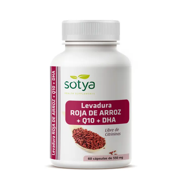 Sotya Levadura Roja De Arroz + Q10 +Dha 60Caps - 1