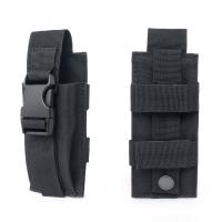 Funda Táctica De Sólo Un Revólver Para Caza Airsoft EDC Bolsa Exterior Flashlight Sheath Holster Portador De Lámpara - details 13