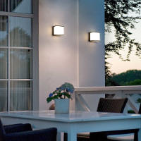 Lámpara De Pared LED Para Exteriores Impermeable IP65 Sin Sensor De Movimiento 8W Iluminación Para Jardín Y Porche Estilo Moderno - details 6
