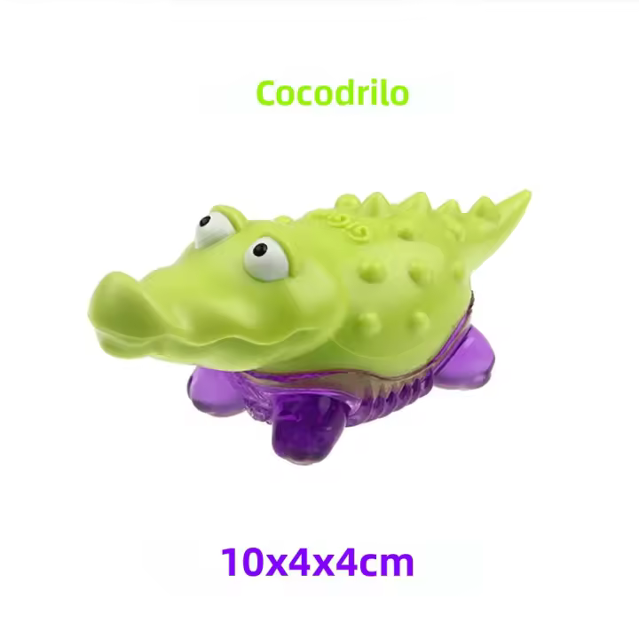Juguetes Para Perros GIGWI Suppa Puppa Serie Q Mordedor De Gato Cocodrilo Zorro Y Zorro Resistente a Morder Accesorios Para Perros - 1