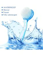 Limpieza Facial Con Cepillo Exfoliante De Pelo Suave 3pcs Manija De Acrílico Cepillo De Limpieza Facial Para Cuidado De La Piel - details 2