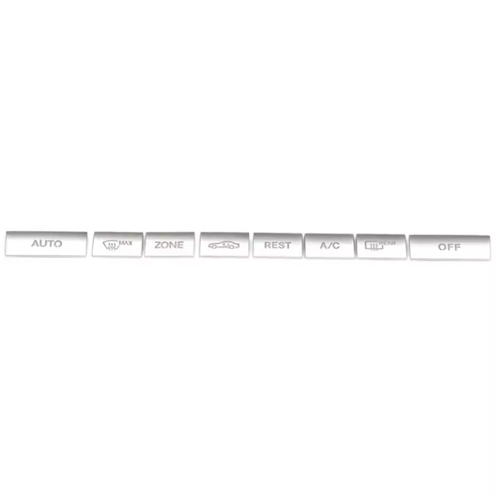Cubierta de Decoración de Botones de Aire Acondicionado para Consola de Coche E Class W212 C207 - 1