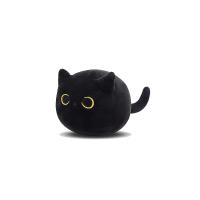 Cojín De Peluche Gato Negro Kawaii Tamaños Pequeño Y Grande Animales De Peluche Suaves Colgante De Gato Ideal Para Regalo De Cumpleaños Para Niños Regalo De San Valentín Y Pascua - details 6