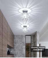 Lámpara De Techo Moderna Y Lujo Con Cristal Para Pasillo Sencillo Entrada Sala De Estar Iluminación Interior Lámpara Colgante Para Balcón - details 4