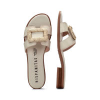 HISPANITAS  SANDALIA ADORNO PIEL LATTE - details 3