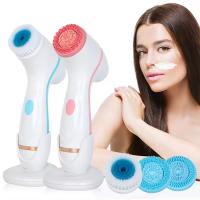 Limpieza Profunda Rotatoria Eléctrica Portátil 3-en-1 Herramienta De Belleza USB Impermeable Cepillo De Limpieza Facial Multifuncional - details 3