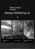 Nuevo Cambiador De Agua Para Acuario Con Lavadora De Arena Bomba De Agua Mano Sifón Tubo Adecuado Para Acuarios Y Baños - details 3