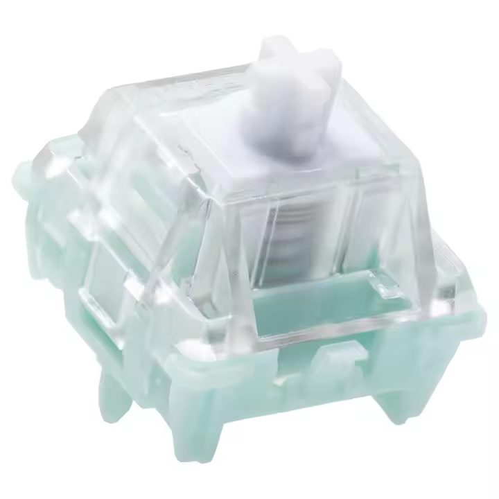 Interruptores Lineales Gateron Magnetic Jade Para Teclado Mecánico Magnético Pre Lubed 30g POM PC PA66 Hall HIFI - 1