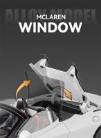 McLaren 720s Super Deportivo De Escala 1/24 En Aleación De Metal Modelo De Simulación Con Sonido Y Luz Juguete Retroalimentado Para Niños Regalos - details 9