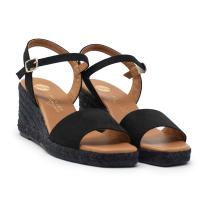 TINA KIZ 98NS-5NEGRO Alpargatas de mujer 34931 25V SANDALIA CUÑA YUTE SUEDE NEGRO - details 0
