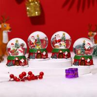 Globo De Agua Con Música LED De Navidad Tema Fantasía Decoración De Navidad En Forma De Bola De Cristal Con Figura De Dibujos Animados Pilotos Incluidos - details 2