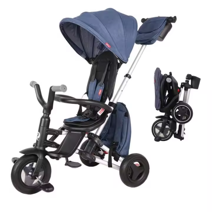 QPLAY Triciclo plegable QPLAY NOVA RUBBER de QPLAY para niños - 1