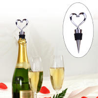 Taponadores De Vino Elegantes En Forma De Corazón De Metal Para Cerveza Y Vino Accesorios De Barra 1/3/5 Piezas Herramientas De Barra - details 0