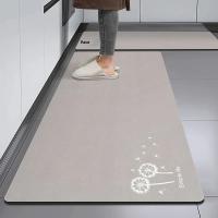 VIKAMA Alfombra De Entrada Moderna Ligera Para Piso Impermeable Antideslizante Y Limpia Para Cocina Y Hogar - details 8