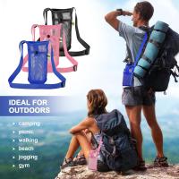 3Piezas Bolsa de Botella de Agua, Portabotellas de Agua de Malla - details 3