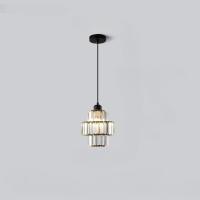 Lámpara Colgante De Cristal LED Moderna Para Sala De Estar Y Comedor Luces De Techo De Lujo Joyería Decorativa Nórdica - details 1
